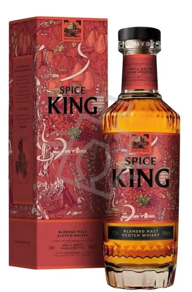 SPICE KING Whisky 0,7l Small Batch Blended Malt Scotch 46% DD.