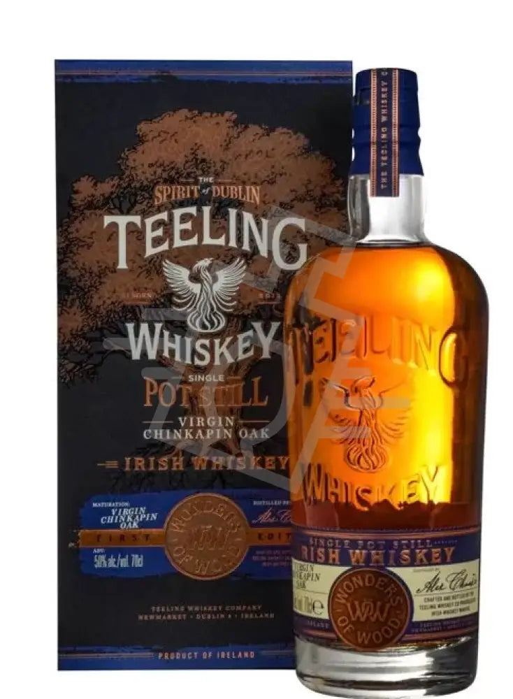 TEELING Whisky 0,7l Wonders of Wood First E. Virgin Chinkapin Oak 50% FADD