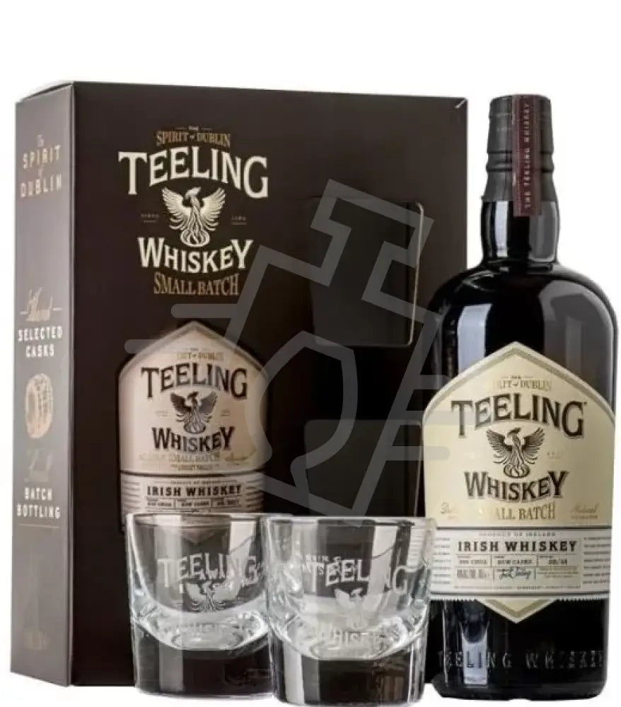 TEELING Whisky Small Batch 0,7l Irish 46% DD. + 2 pohár