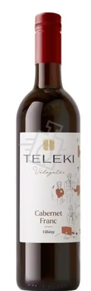 TELEKI VÁLOGATÁS Villányi Cabernet Franc 2022. 0,75l száraz (Vacsora)