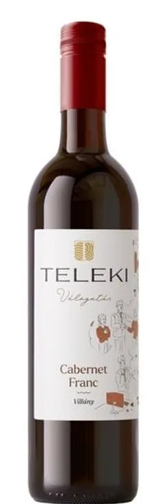 TELEKI VÁLOGATÁS Villányi Cabernet Franc 2023. (Vacsora) [0,75L|14,5%]