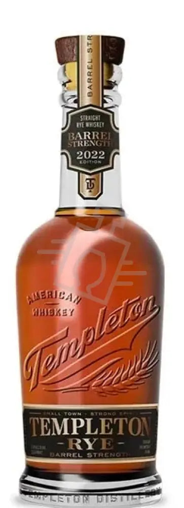 TEMPLETON Whisky Rye Barrel Strength 2022 Edition 0,7l 57,3%
