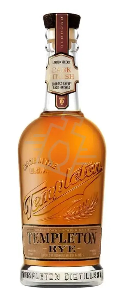 TEMPLETON Whisky Rye Oloroso Sherry Barreks Finish 0,7l 46%