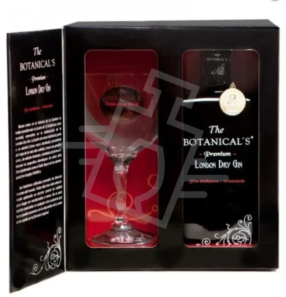 THE BOTANICAL'S Gin 0,7l Premium Londond Dry 42,5% DD. + 1 pohár