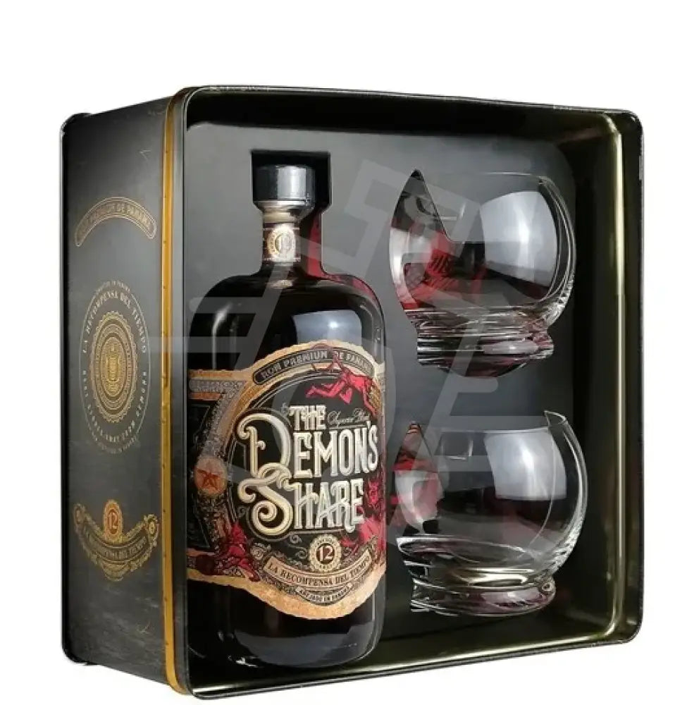 THE DEMONS SHARE Rum 12 years 0,7l La Recompensa Del Tiempo FÉMDD.41%+2POH