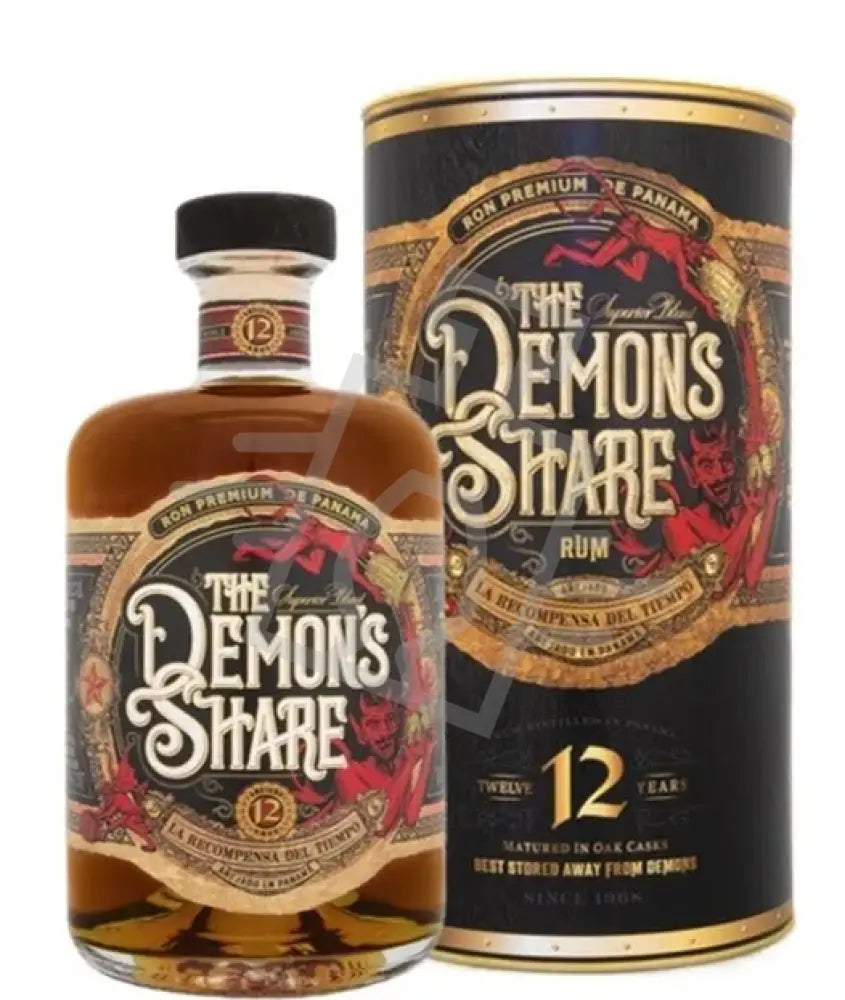 THE DEMONS SHARE Rum 12 years 0,7l La Recompensa Del Tiempo FÉMDD.41%