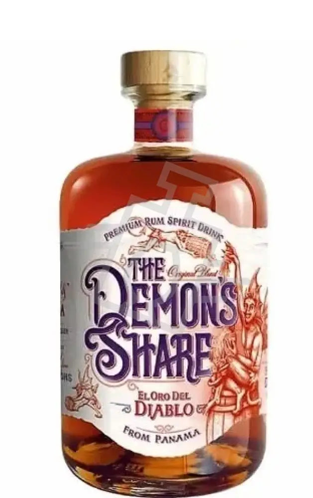THE DEMONS SHARE Rum  3 years 0,7l El Oro Del Diablo 40% DD. + fémpohár