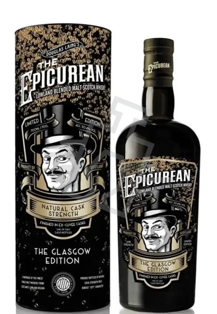 THE EPICUREAN Whisky 0,7l The Glasgow Edition 2023. Ex-Cuvée Cask 50,4% DD