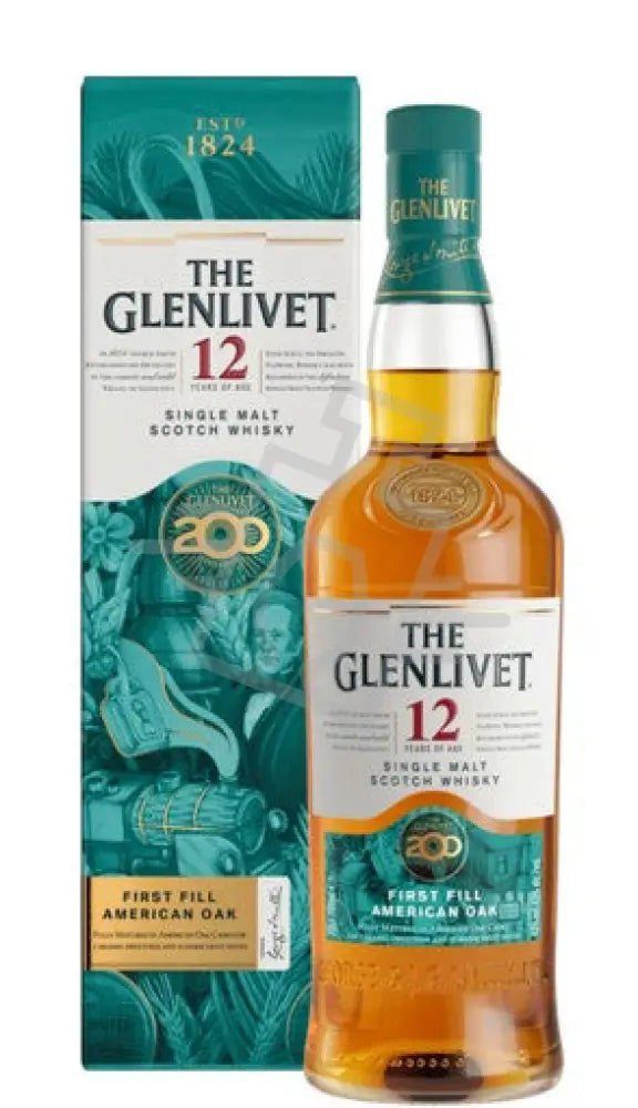 The Glenlivet 12 Years First Fill 200 th Anniversary Edition Whisky DD. [0,7L|43% ] - Whisky