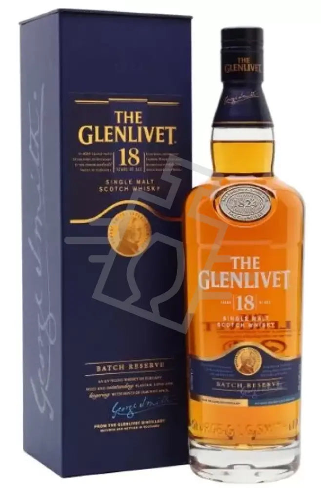 GLENLIVET Whisky 18y 0,7l Batch Reserve Single Malt Scotch 40% DD.