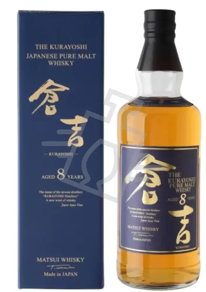 THE KURAYOSHI Whisky  8y 0,7l Japanese Pure Malt 43% DD.