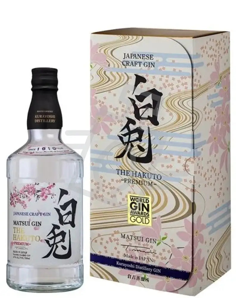 THE MATSUI Gin 0,7l The Hakuto Premium Japanese Craft Gin 47% DD.