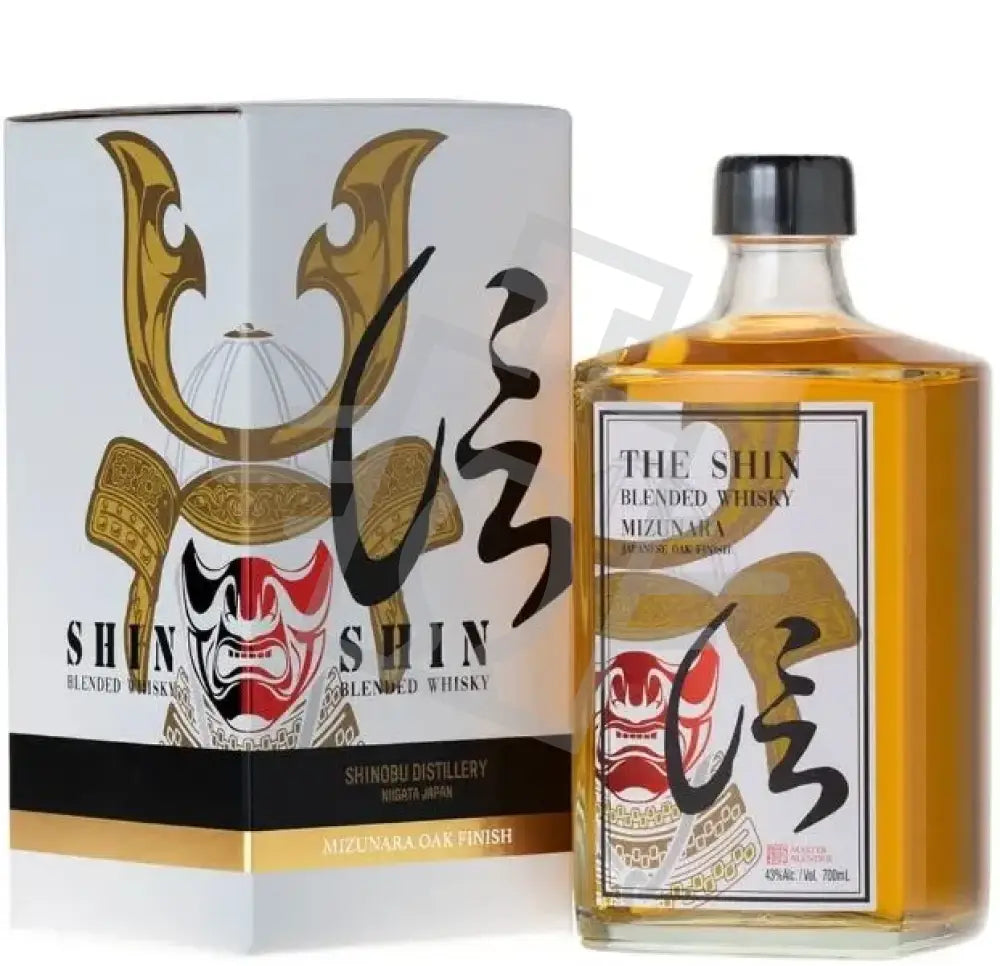 THE SHIN Whisky 0,7l Mizunara Oak Fin. (Shinobu Distillery) Blended 43% DD