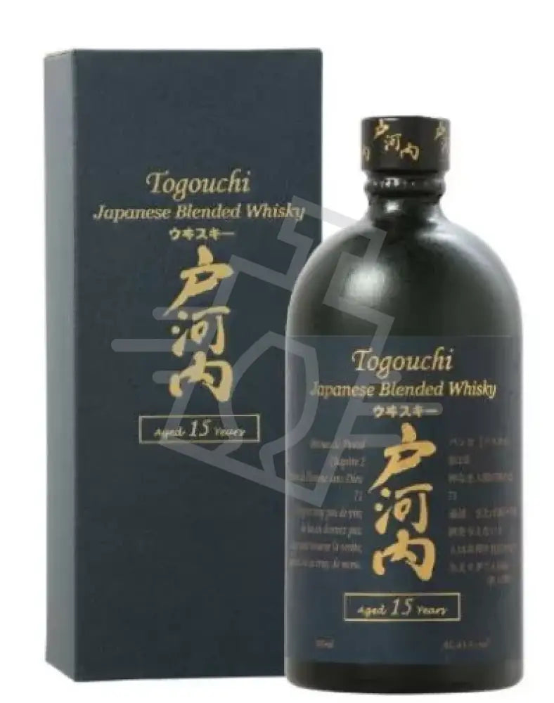 TOGOUCHI Whisky 15y 0,7l Blended Malt & Grain 43,8% DD.