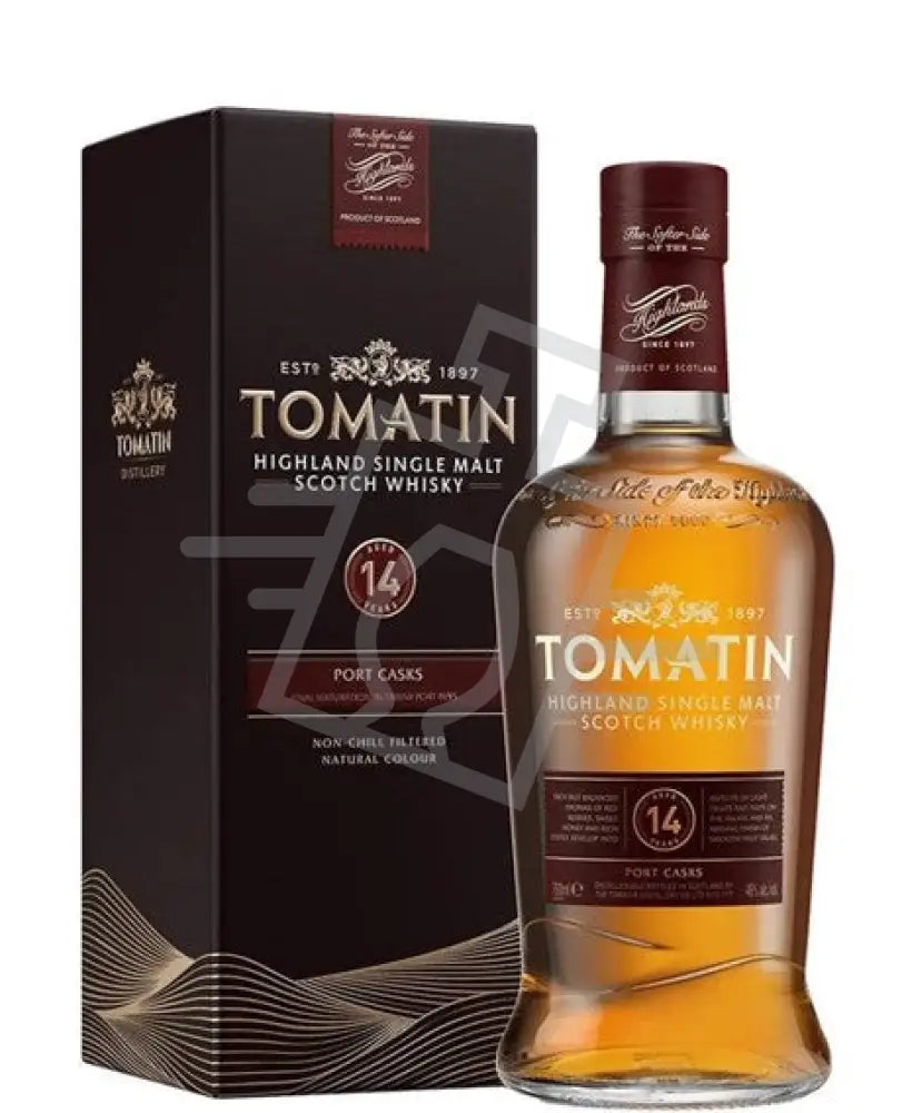 Tomatin 14 Years Port Cask Whisky DD. [0,7L|46% ] Whisky