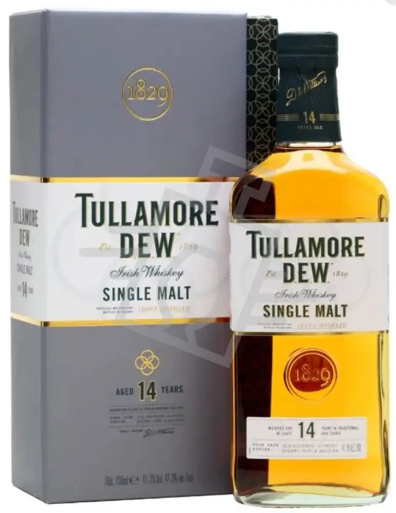 TULLAMORE DEW Whisky 14y 0,7l Single Malt Irish 41,3% DD.
