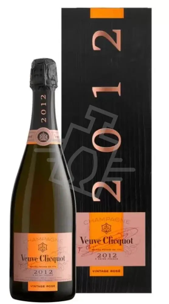 VEUVE CLICQUOT Champagne Vintage Rosé 0,75l 2012. DD.