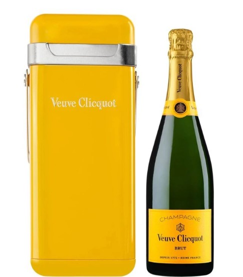VEUVE CLICQUOT Champagne Brut [0,75L|12,5%] FÉMDD. Cooler Edition