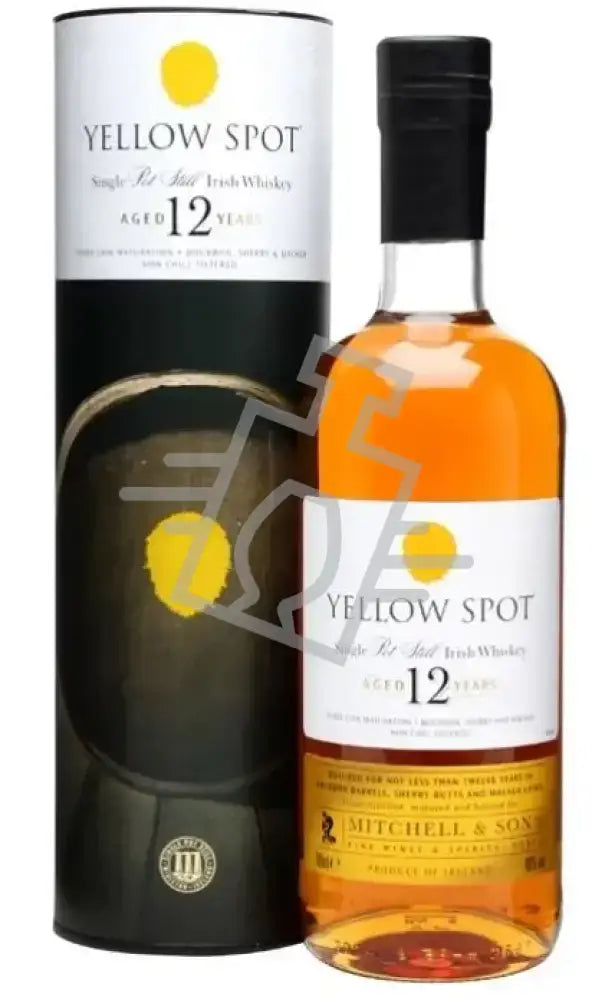 YELLOW SPOT Whisky 12y 0,7l Single Pot Still Irish 46% DD.
