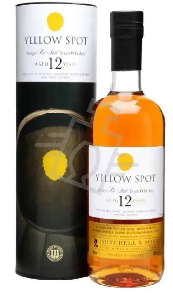 YELLOW SPOT Whisky 12y 0,7l Single Pot Still Irish 46% DD.