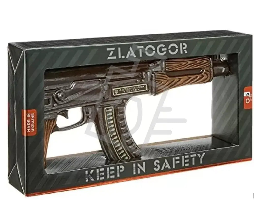 ZLATOGOR Vodka 0,5l Legendary AK-47 Black 38% DD.